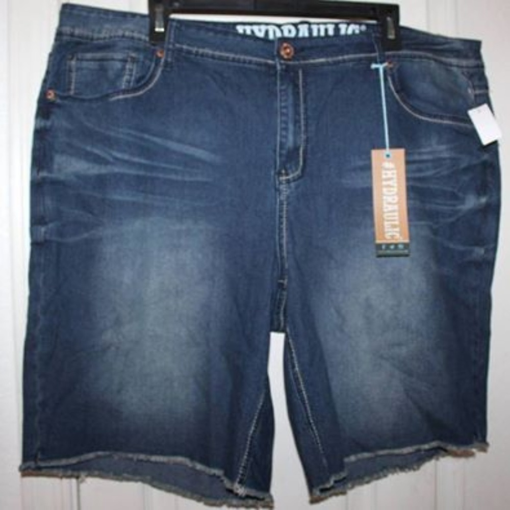 Hydraulic jean shorts size 24w NWT